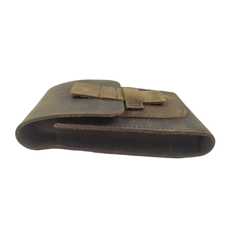 Personalized Leather Cigar Pouch – Holds 3 Cigars, Ideal Gift for Him - auphotoblanket