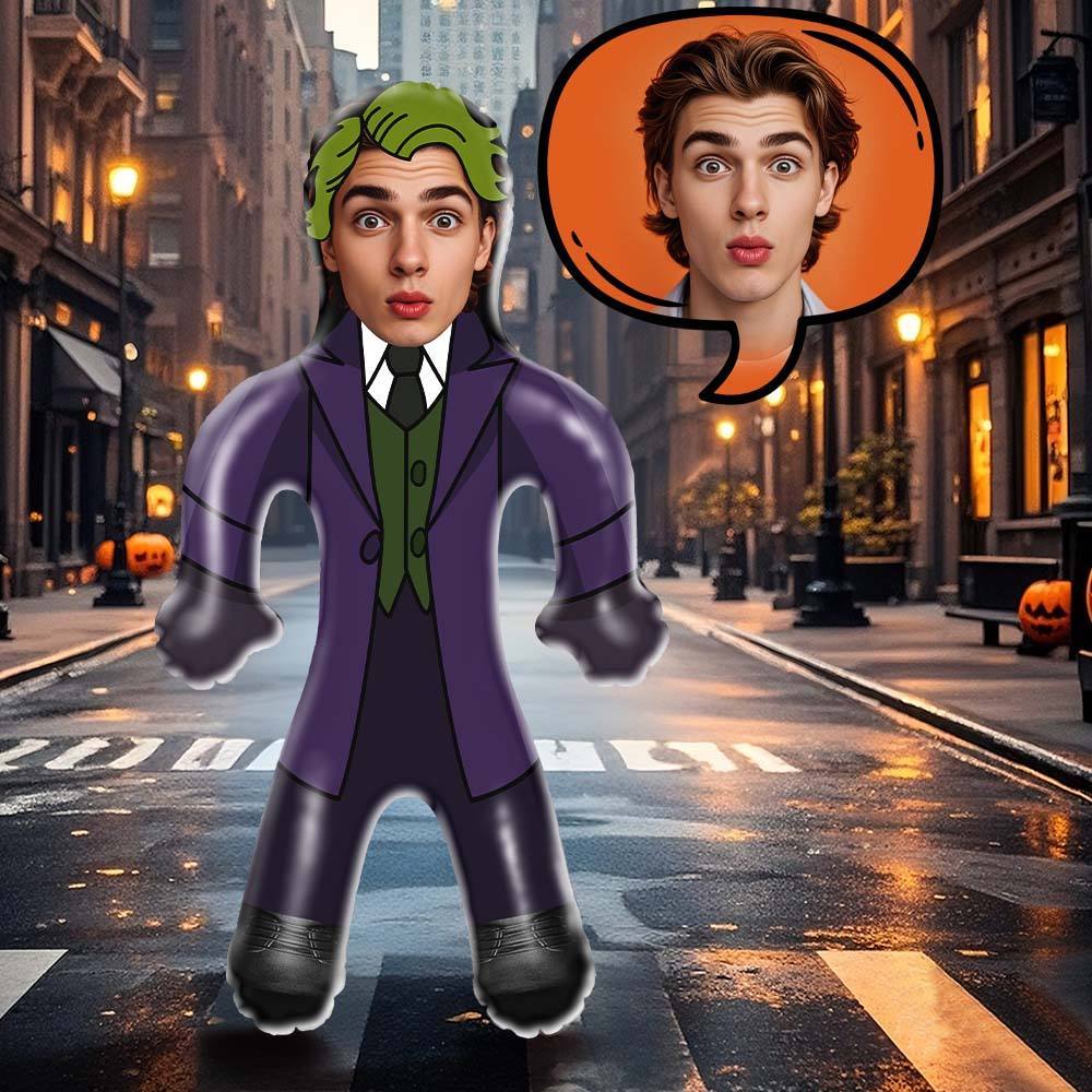 The Joker Air MiniMe Dolls, Vivid Horror Blow Up Doll Halloween Horror Air MiniMe Dolls - auphotoblanket