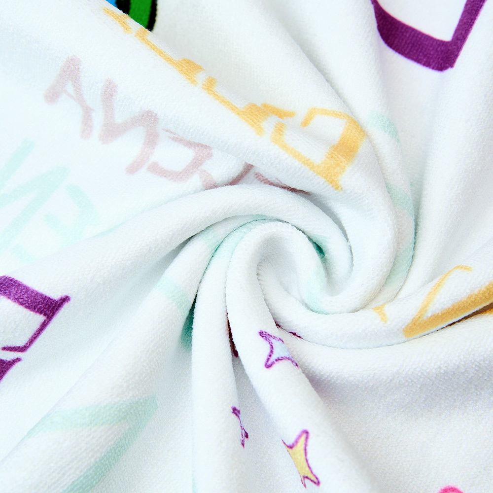 Custom Checkerboard Spiral Ray Hooded Beach Towel Personalized Cousin Crew Beach Towel with Name Summer Gift for Kids - auphotoblanket