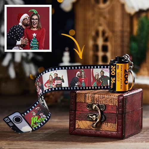 Custom Camera Film Roll Keychain Design Your Own Now Christmas Gift for Him/Her