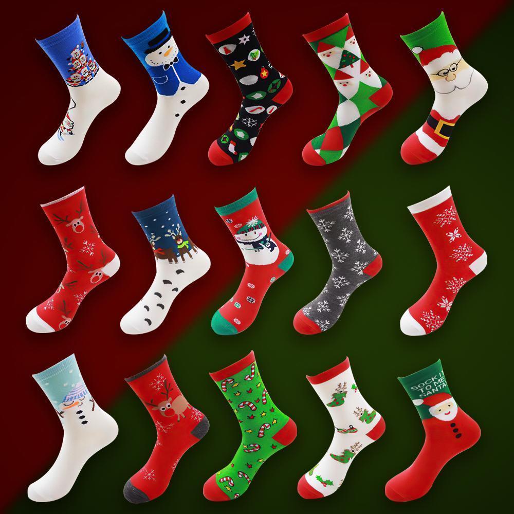 Christmas Socks Set  Cotton Socks