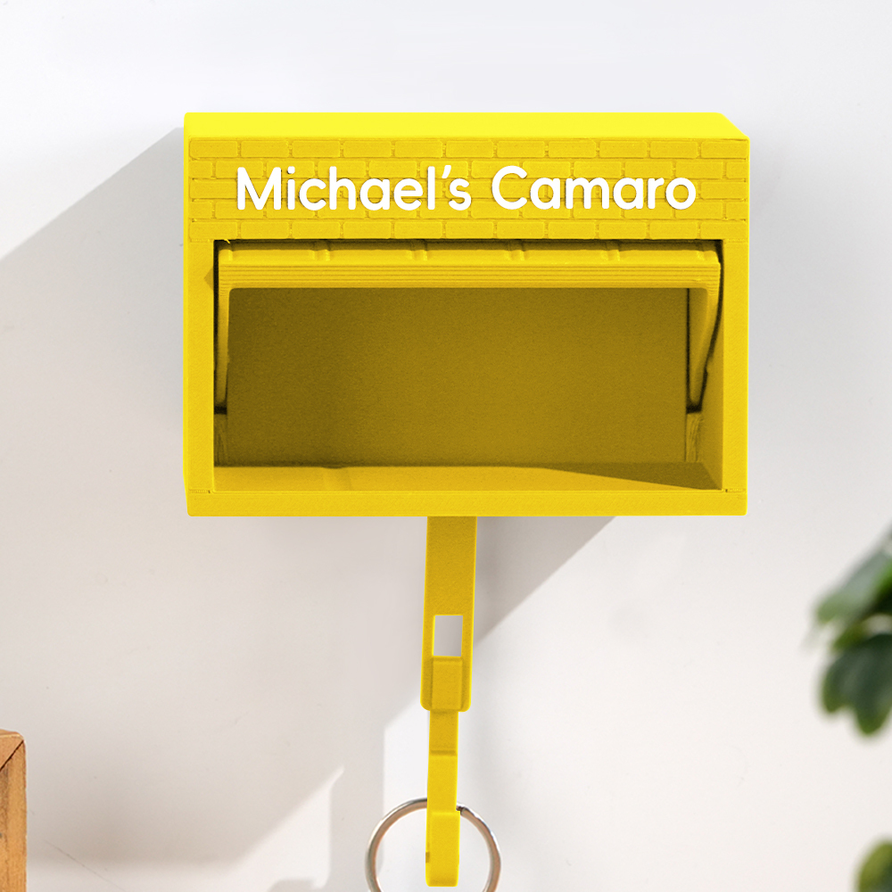 Mini Garage Key Holder for 1:64 Scale Cars Wall Mount Display Gift for Car Lovers - auphotoblanket