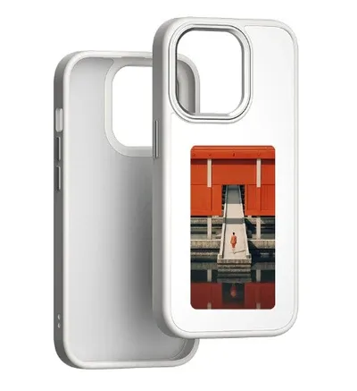 Personalized Custom Phone Case with E Ink Display Special Gift Idea Unique DIY Design - auphotoblanket