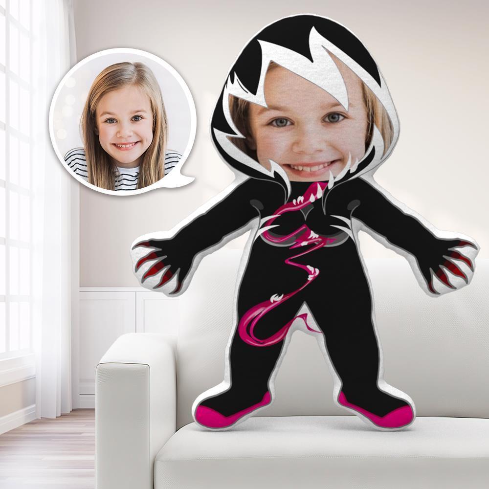 My Face Pillow Custom Pillow Face Body Pillow Personalised Photo Pillow Gift Pillow Toy Gwenom Throw Pillow MiniMe Pillow