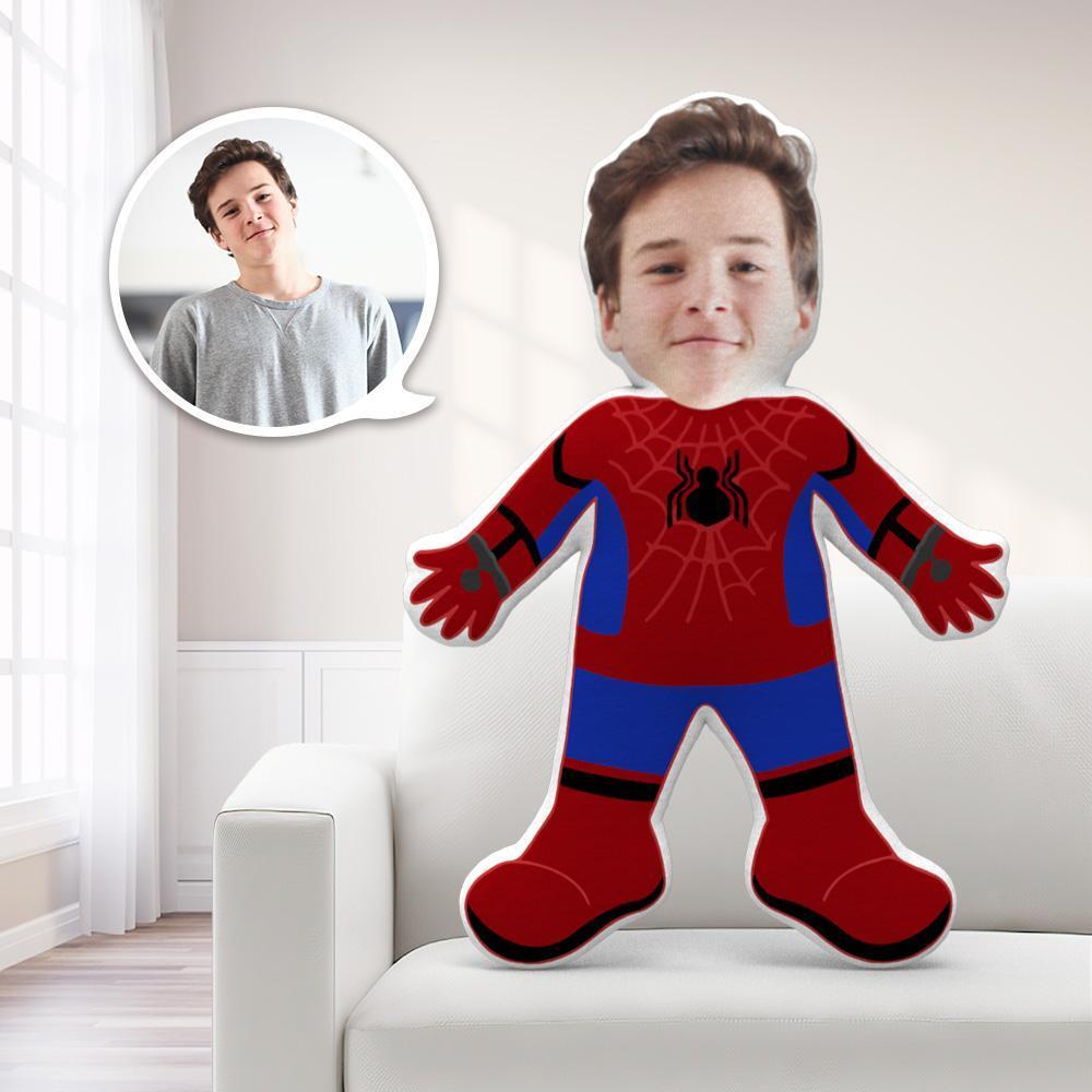My Face Pillow Custom Pillow Face Body Pillow Personalised Photo Pillow Gift Pillow Toy Spiderman Throw Pillow MiniMe Pillow