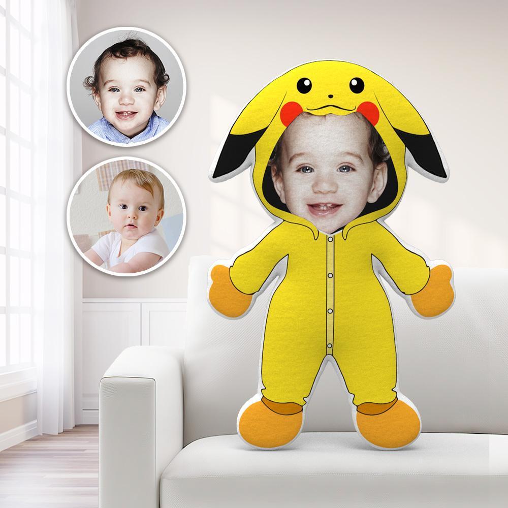 My Face Pillow Custom Pillow Face Body Pillow Personalised Photo Pillow Gift Pillow Toy Pikachu Throw Pillow MiniMe Pillow