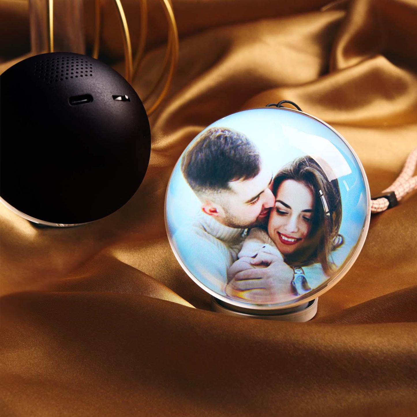 Magic Crystal Ball - Hold Breathable Memories in Your Hand - auphotoblanket
