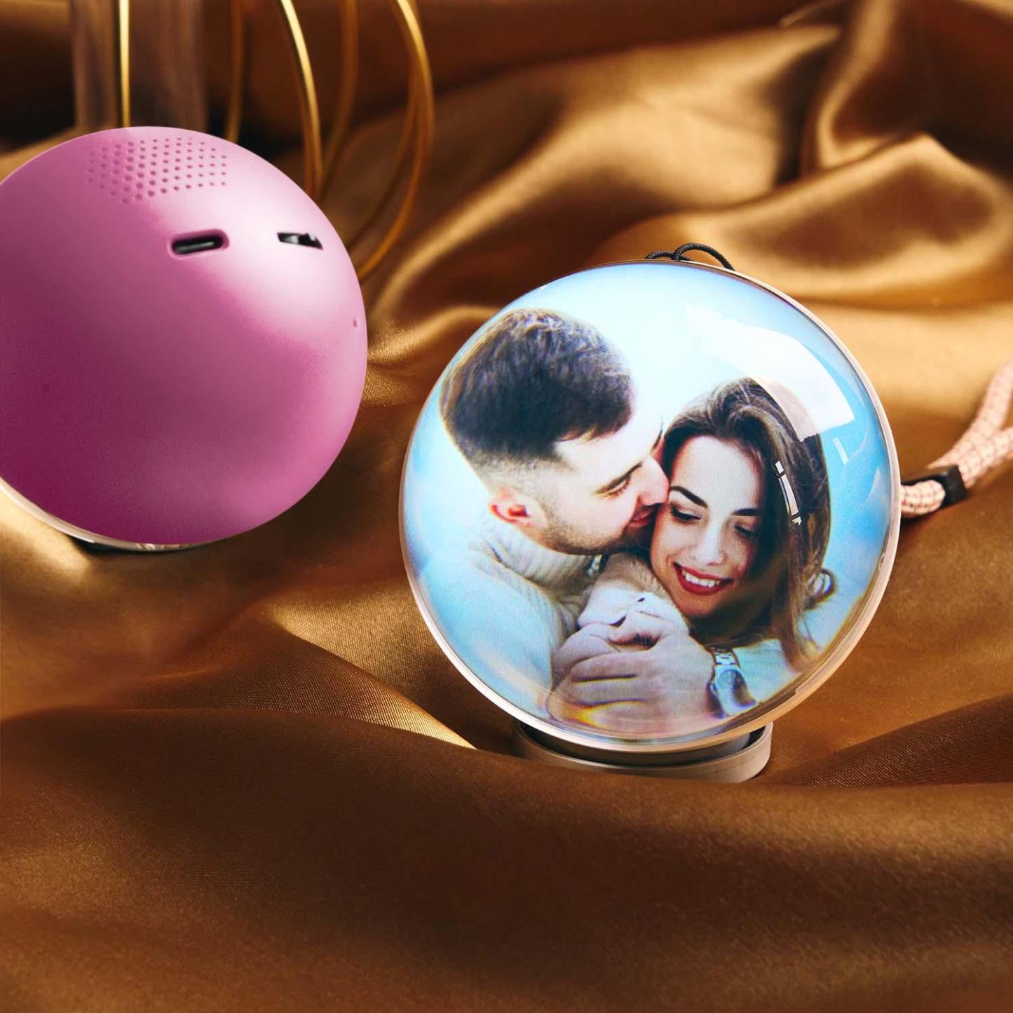 Magic Crystal Ball - Hold Breathable Memories in Your Hand - auphotoblanket