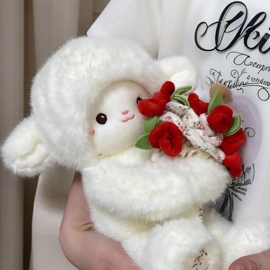 Baby Sheep Bouquet Plush Stuffed Toy Gift - auphotoblanket
