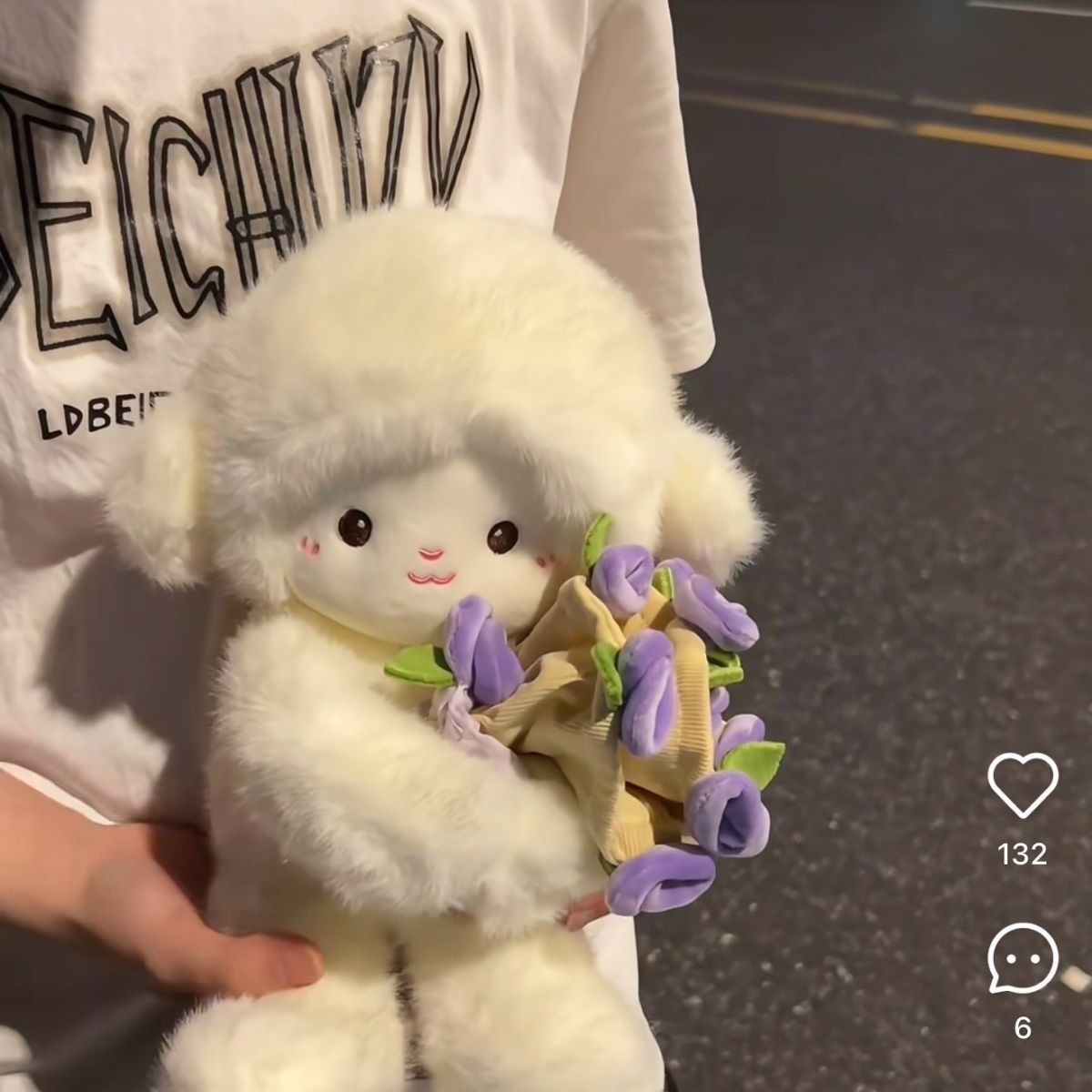 Baby Sheep Bouquet Plush Stuffed Toy Gift - auphotoblanket