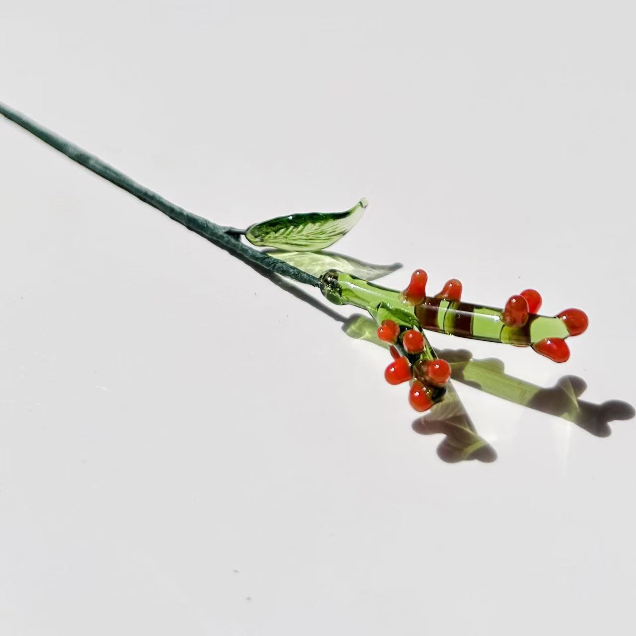 Custom Glass Birth Month Flower Gift For Mom Grandma