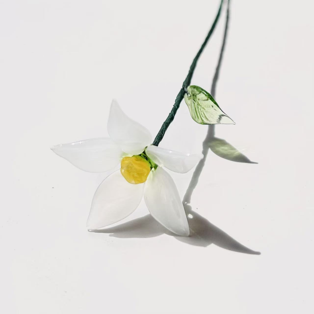 Custom Glass Birth Month Flower Gift For Mom Grandma