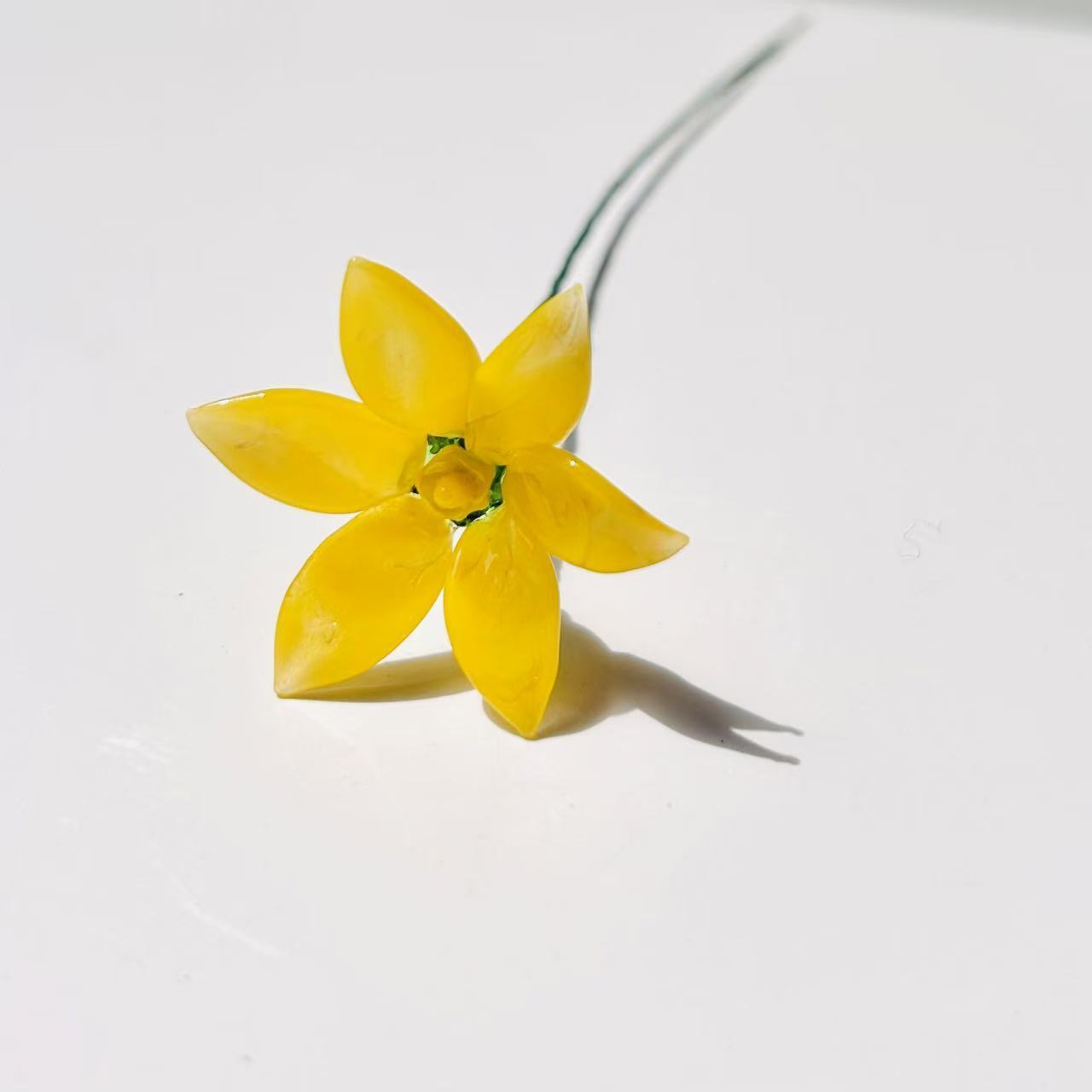 Custom Glass Birth Month Flower Gift For Mom Grandma