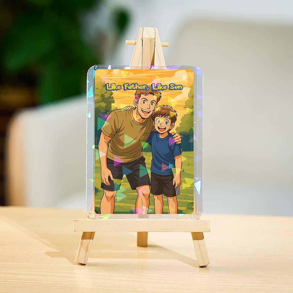 Personalized Card Anniversary Present Turn Your Photo into a Unique Collectible - auphotoblanket