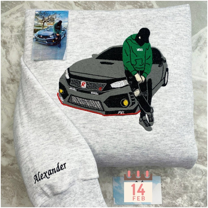 Customized Car Craft Hoodies, Car Enthusiast Gifts - auphotoblanket