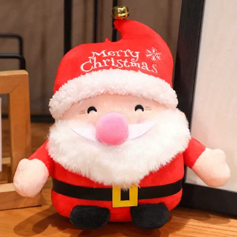 Santa Claus Plush Toys, Christmas Party Decorations, Christmas Birthday Gifts for Kids Soft Doll Toys