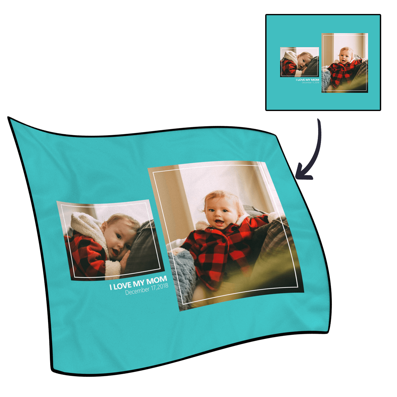 Custom Blankets Personalized Photo Blankets