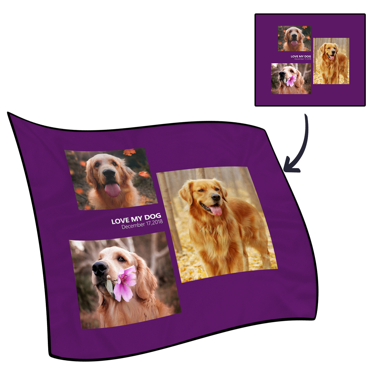 Custom Blankets Personalized Photo Blankets