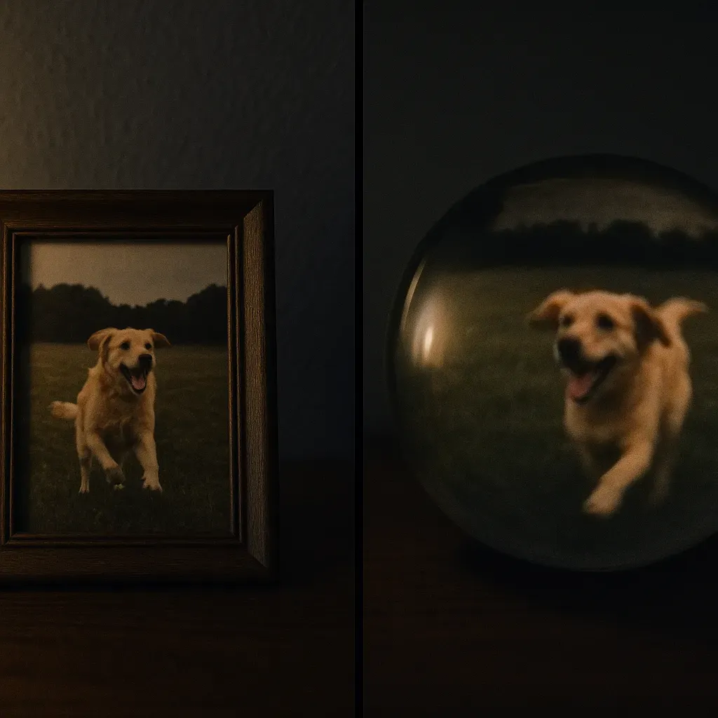 Magic Crystal Ball - Hold Breathable Memories in Your Hand - auphotoblanket