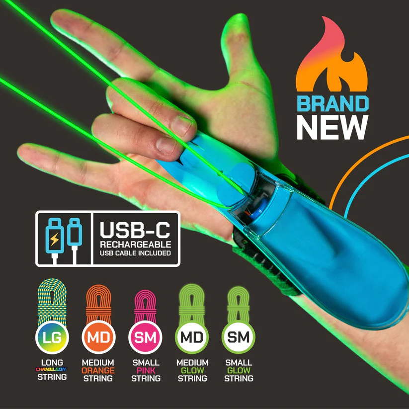 World's First String Launching Webshooter