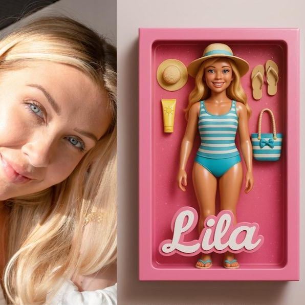 Personalized Doll Style Action Figure Portrait, Custom Toy Box Art, Custom Starter Kit, Custom Toy Figure Art, Trending Action Figure Gift - auphotoblanket