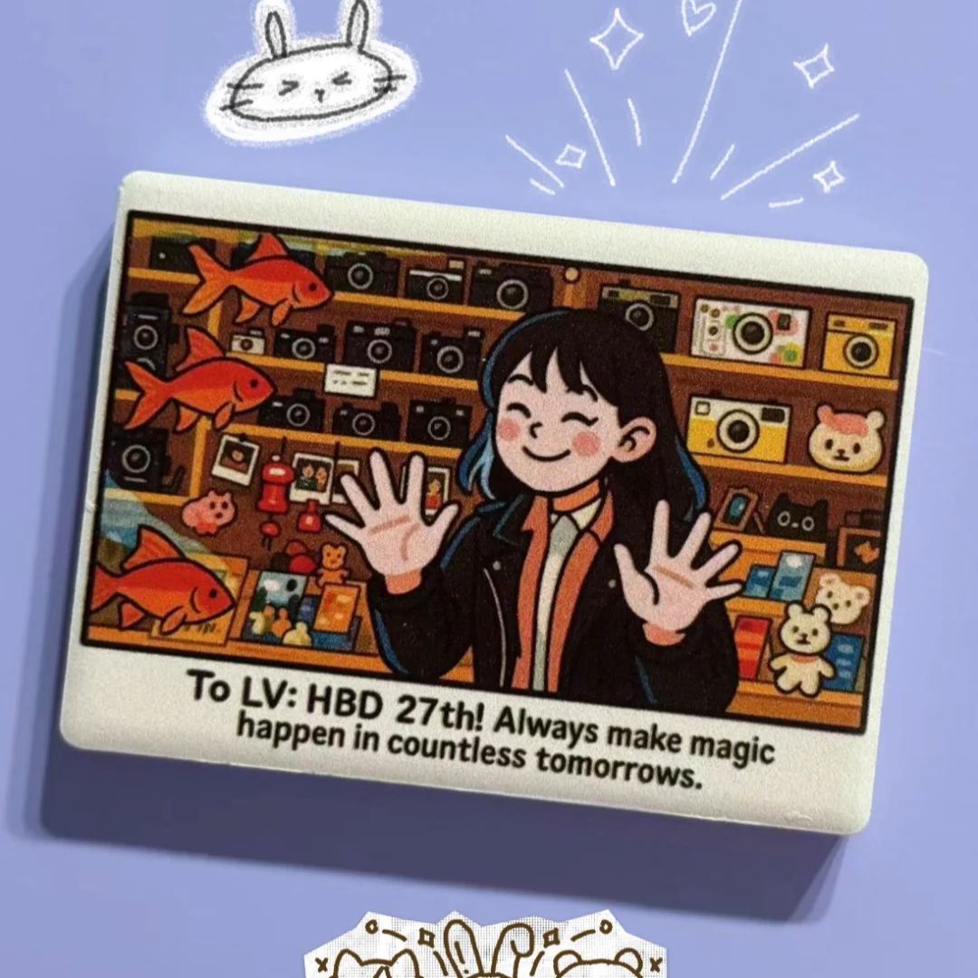 Custom Illustrated Fridge Magnet Personalized Photo to Illustration with 3D Effect Unique Gift for Anniversary, Birthday, or Travel Memories - auphotoblanket