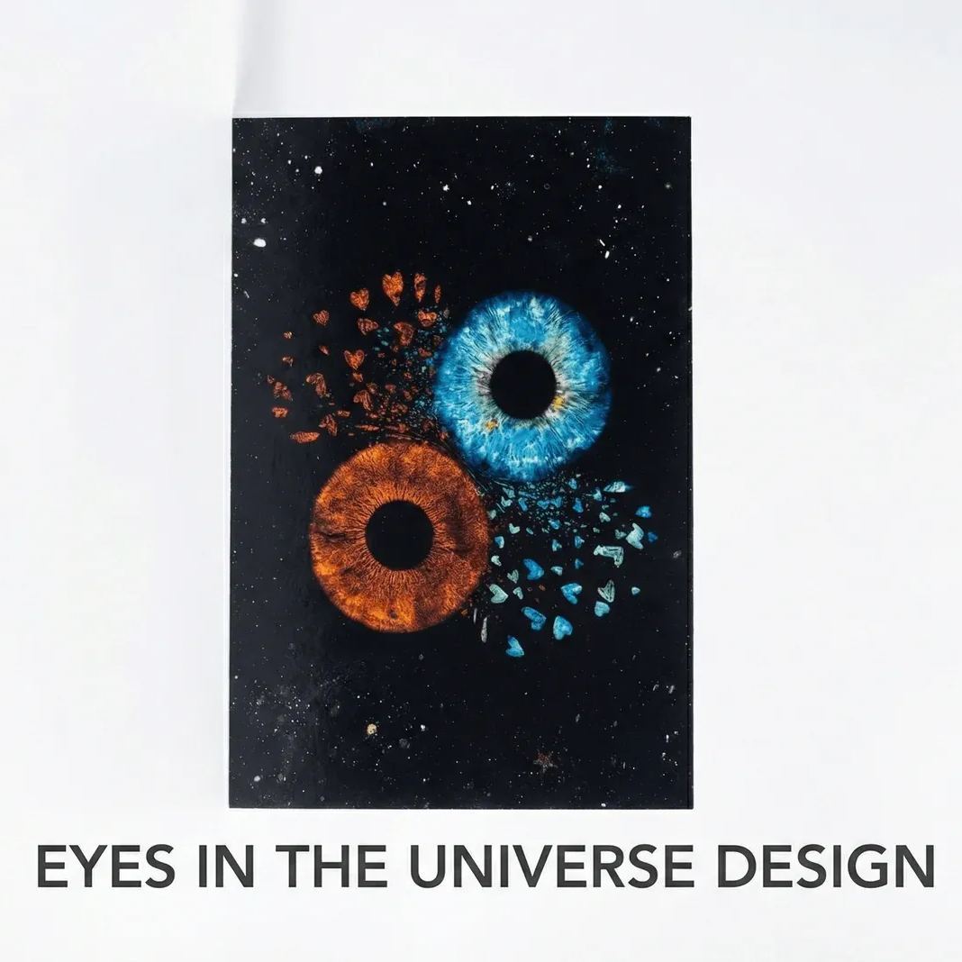 Custom Couple Eye Portrait Valentine's Day gift - auphotoblanket