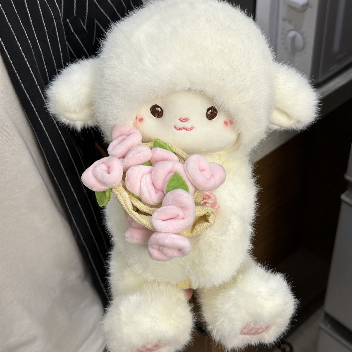Baby Sheep Bouquet Plush Stuffed Toy Gift