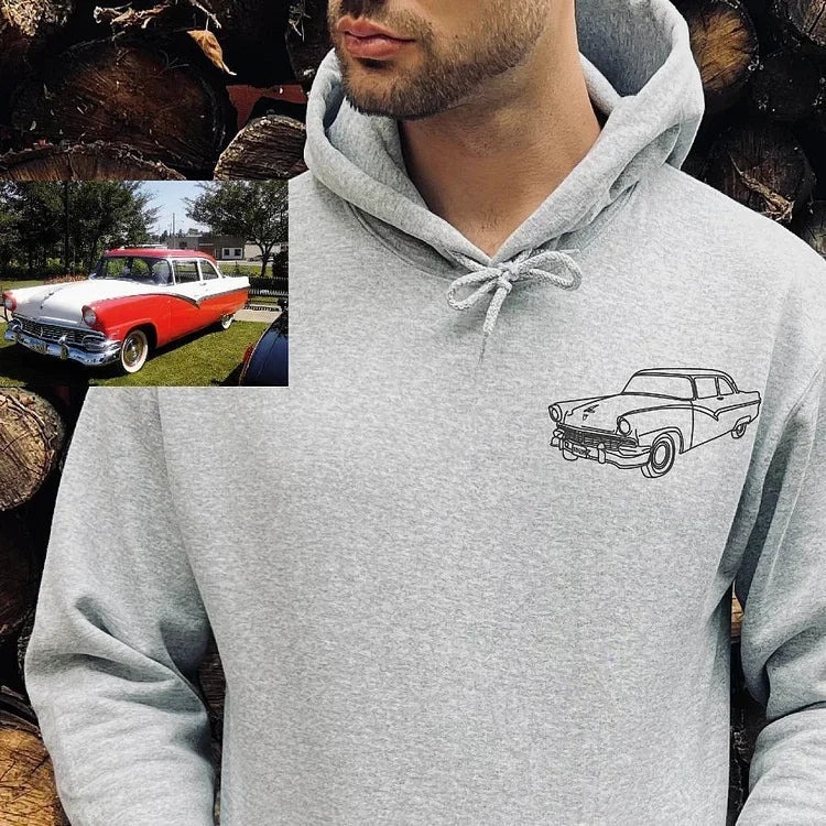 Customized Car Craft Hoodies, Car Enthusiast Gifts - auphotoblanket