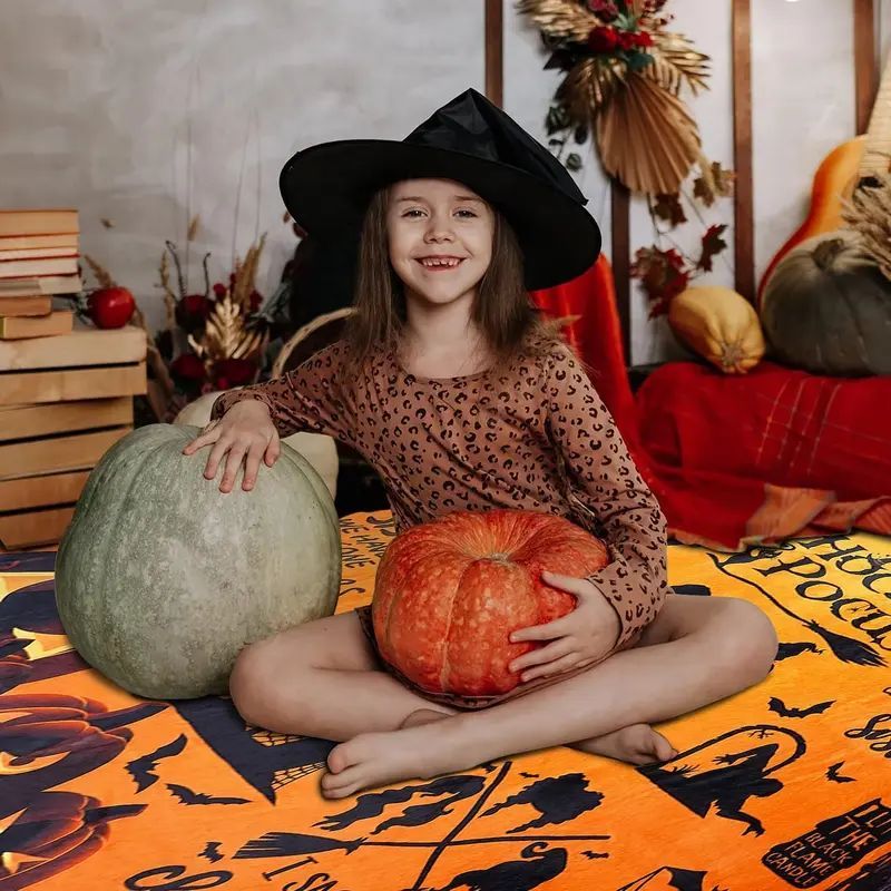 Movie Witch Blanket Halloween Throw Blankets for Women Witch Flannel Fleece Spooky Blankets - auphotoblanket