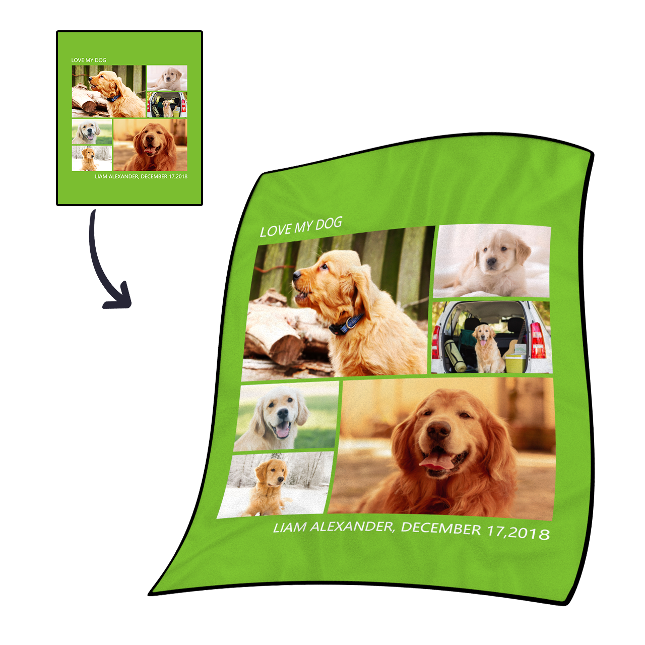 Custom Blankets Personalized Photo Blankets