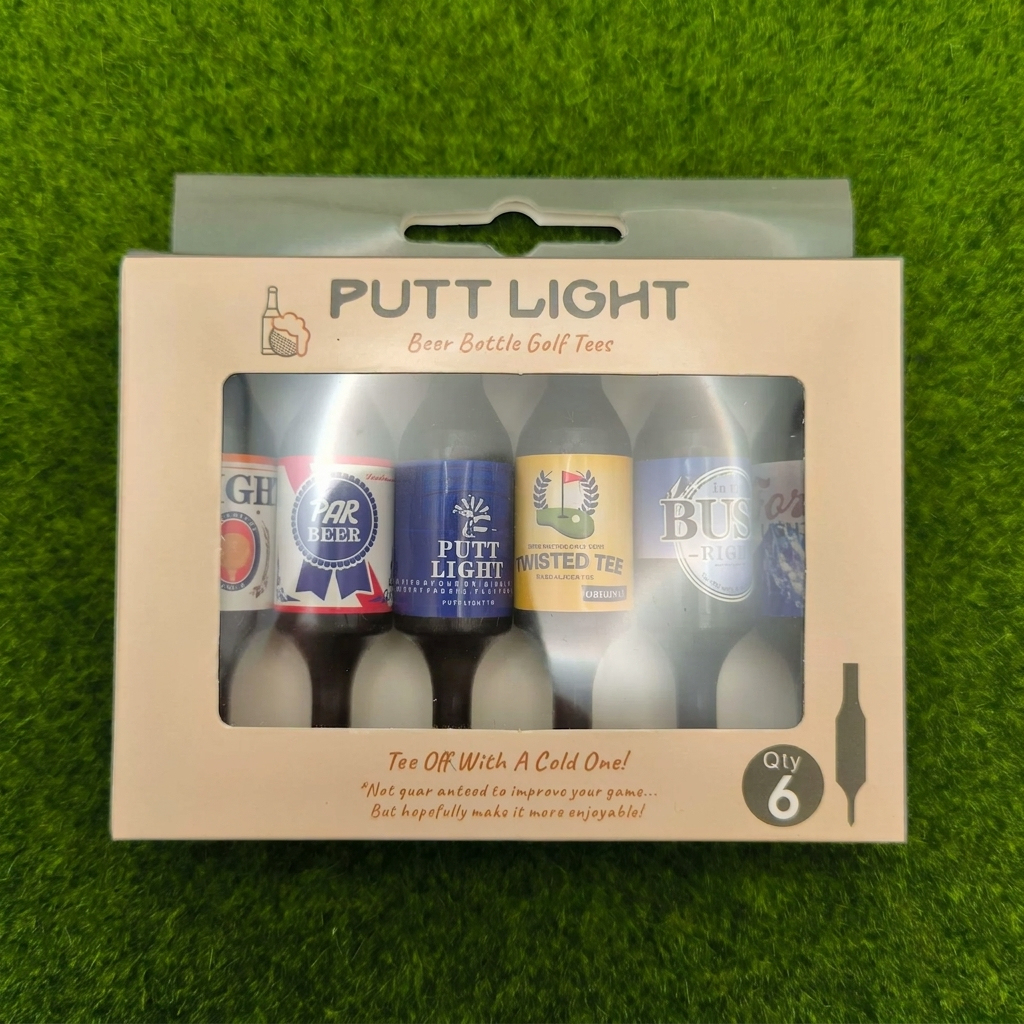 Beer Bottle Golf Tees – Funny Golf Accessories & Novelty Gift for Men, Golfers & Beer Lovers - auphotoblanket