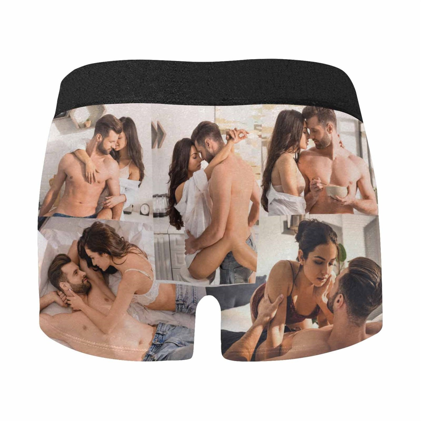 Custom Photos Boxers Personalized Boxer with Love Picture Funny Custom Underwear Anniversary Valentine Christmas Gift for Boyfriend/Husband