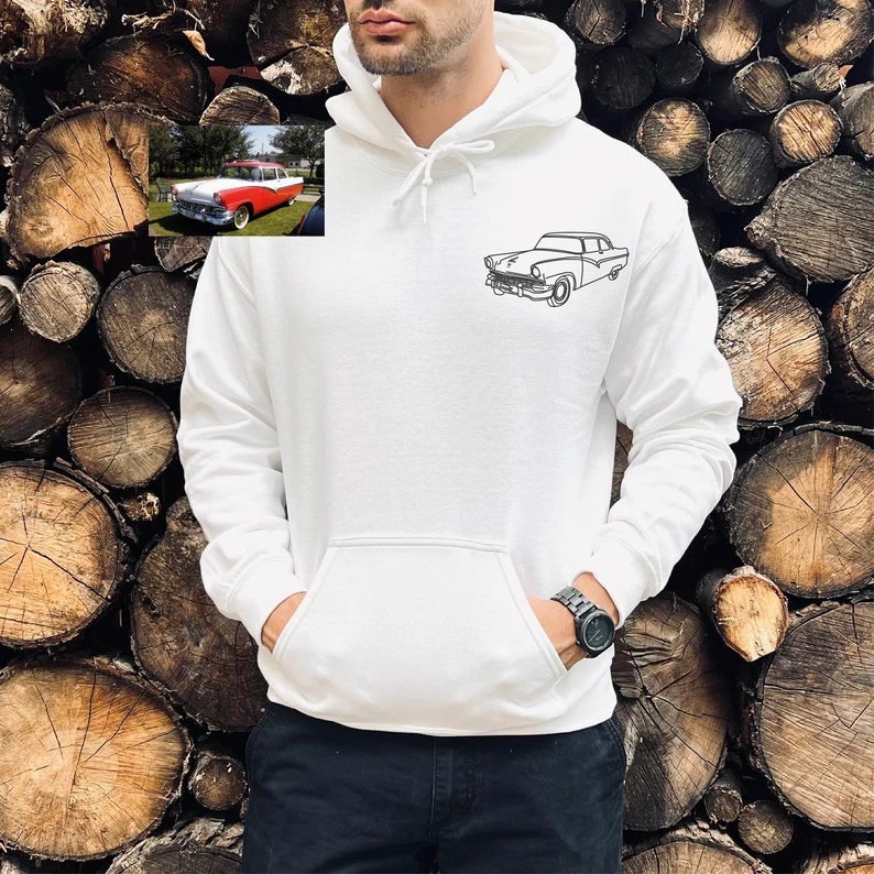 Customized Car Craft Hoodies, Car Enthusiast Gifts - auphotoblanket