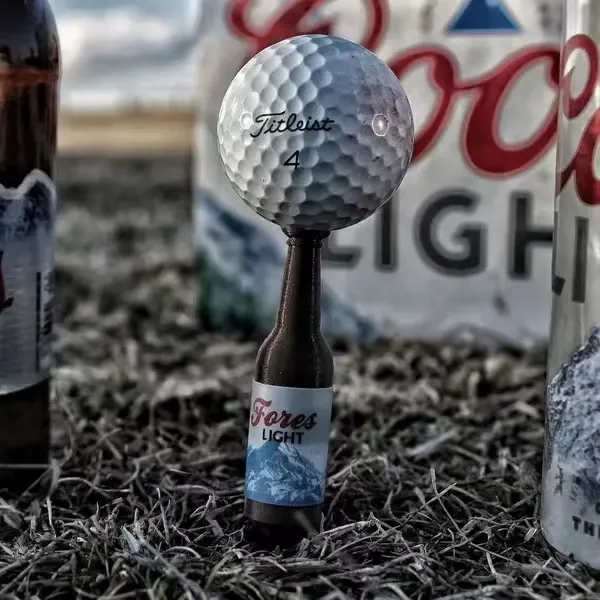 Beer Bottle Golf Tees – Funny Golf Accessories & Novelty Gift for Men, Golfers & Beer Lovers - auphotoblanket