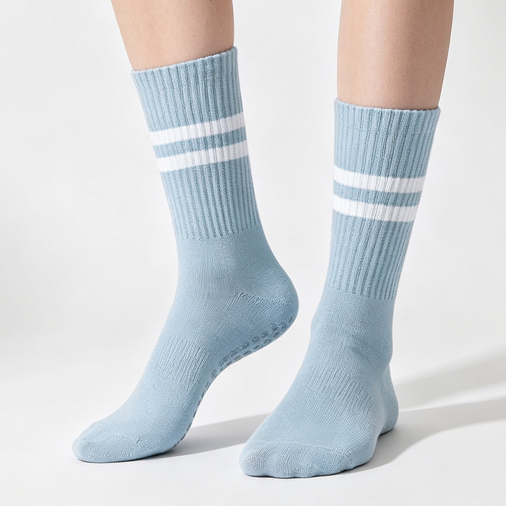 Women Non-Slip Mid-Calf Yoga Pilates Socks for Shark Leggings - MyPhotoSocksAu