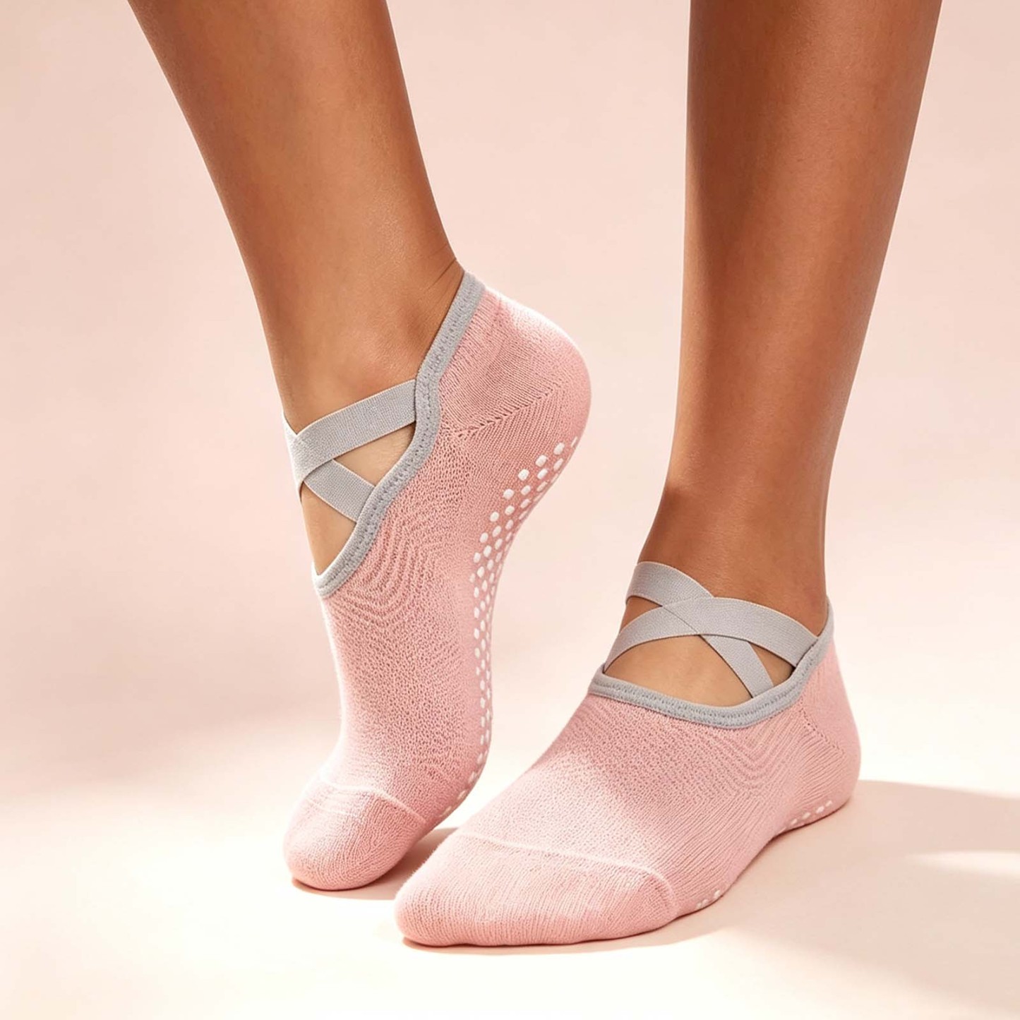 Pilates Grip Socks for Women Yoga Grip Socks Non Slip Grip Socks, Soft Stretch Floor Socks - MyPhotoSocksAu