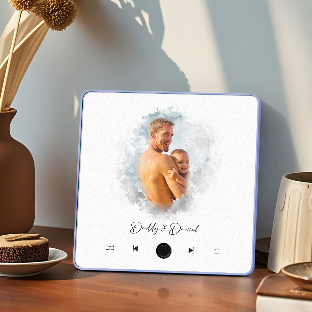 Customized Album Fridge Magnet Personalized Music Fridge Magnet Can Play Song and Adjust Volume - MyPhotoSocksAu