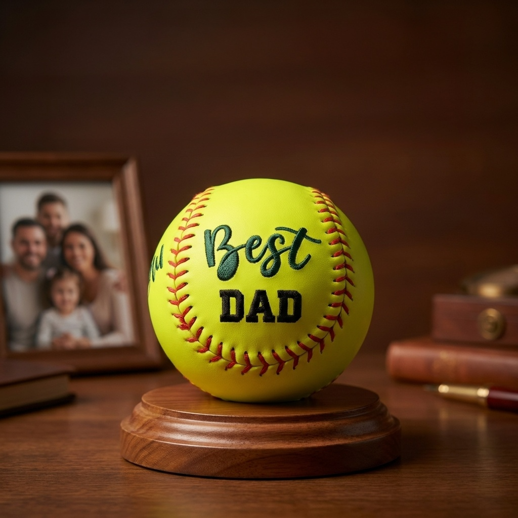 Personalized Embroidered Baseball & Softball, Father's Day Gift - MyPhotoSocksAu