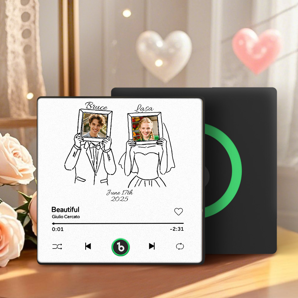 Custom Photo Fridge Magnet Music Can Be Played Without Cell Phone Music Fridge Magnets - MyPhotoSocksAu