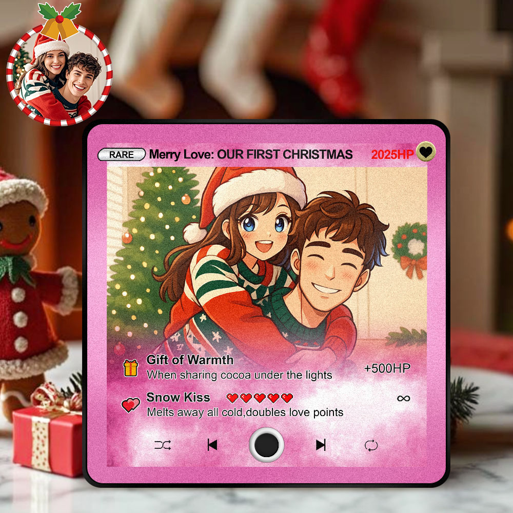 Halloween Gifts Custom Photo Fridge Magnet Music Can Be Played Without Cell Music Fridge Magnet - MyPhotoSocksAu