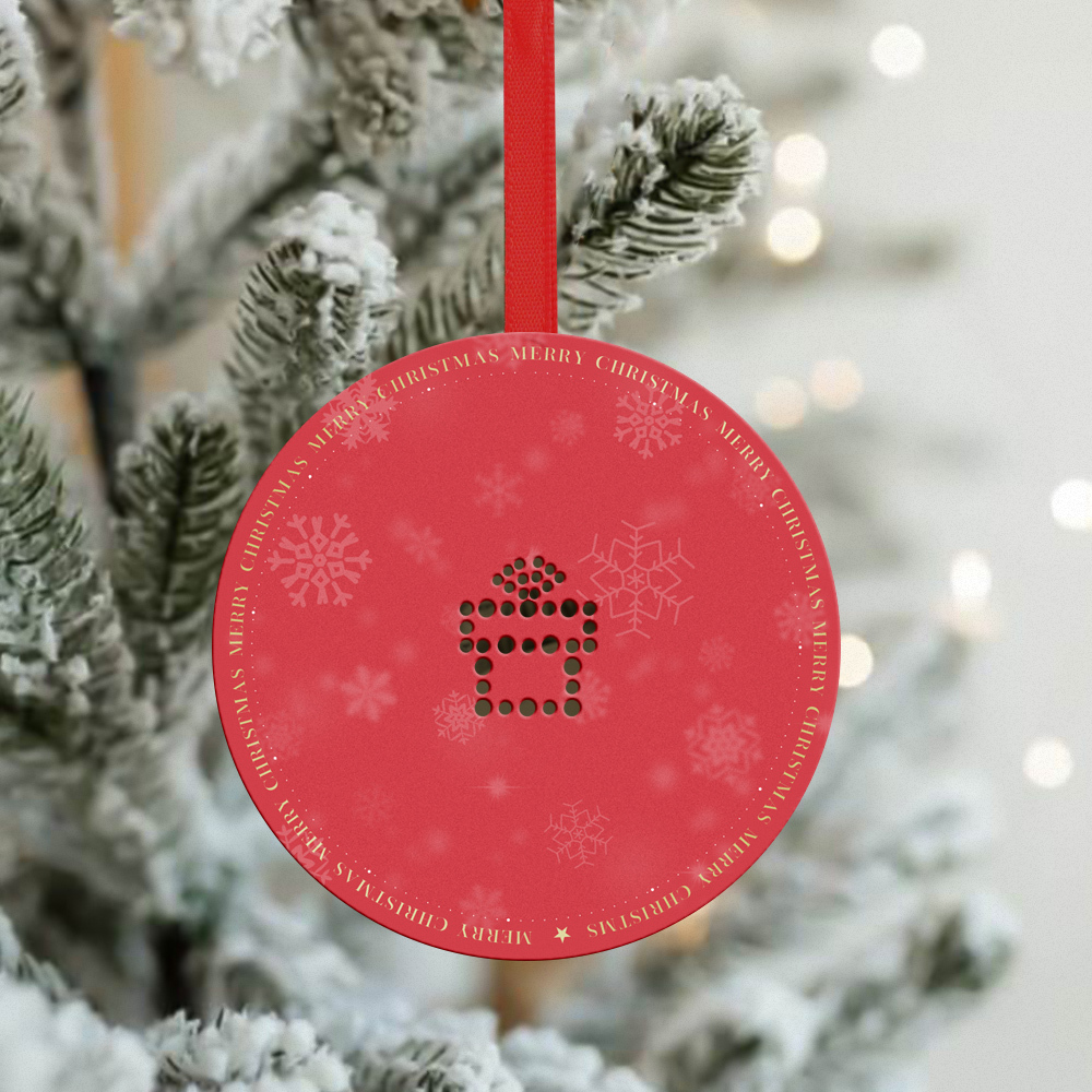 Custom Music and Photo Christmas Ornaments Play Music, Relive Cherished Memories - MyPhotoSocksAu