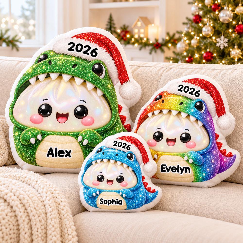 Custom Gifts for Him/Her - Dumpling Name Custom Shaped Pillow - MyPhotoSocksAu