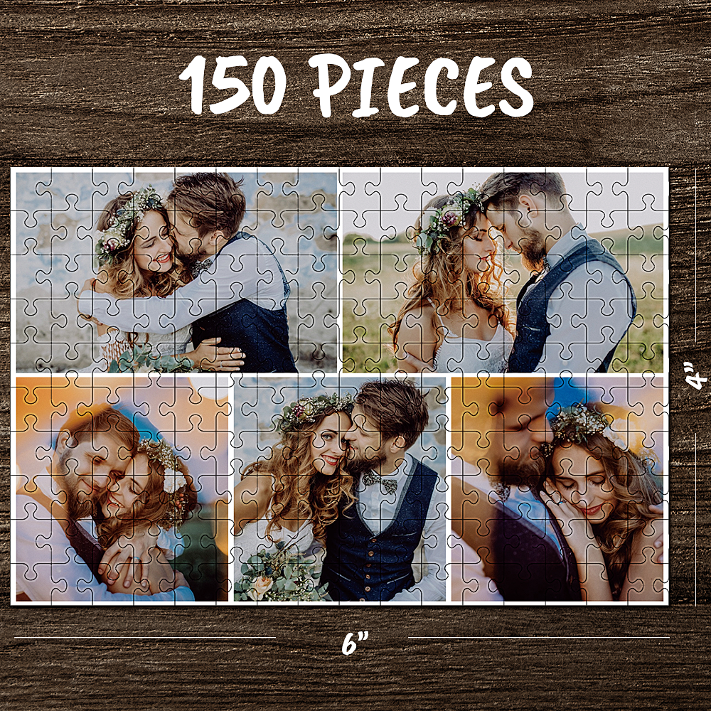 Custom photo jigsaw collage family puzzle love puzzle-35-1000 pieces