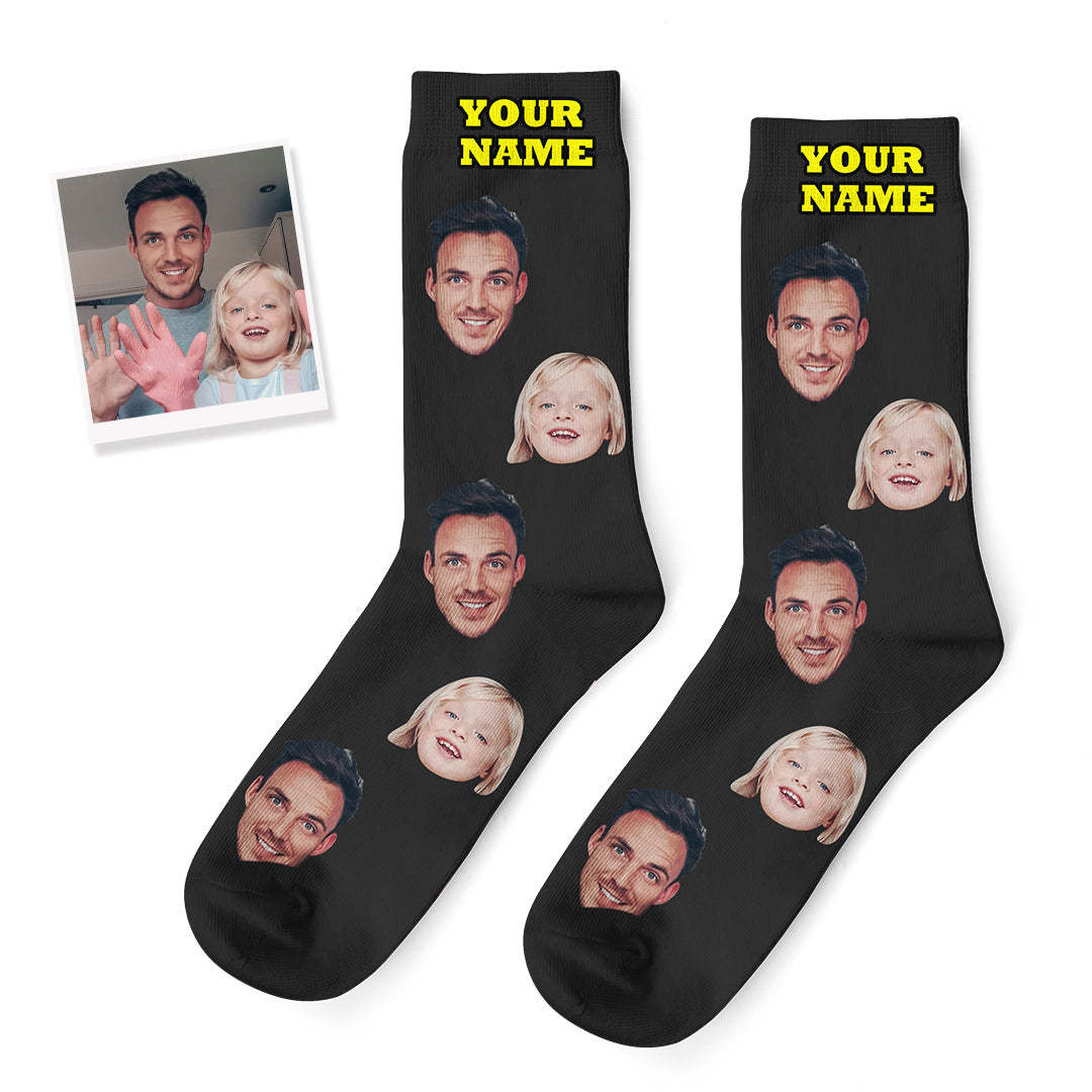 Custom Photo Socks Face Printed Socks