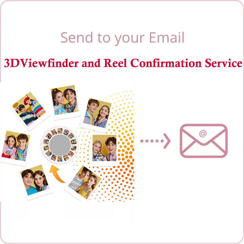 3D Viewfinder reel Confirmation Service - MyPhotoSocksAu