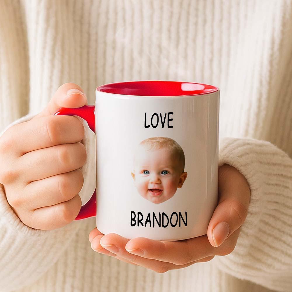 Personalized Father’s Day Mug with Photo Custom Coffee Cup for Dad Best Dad Gift - MyPhotoSocksAu