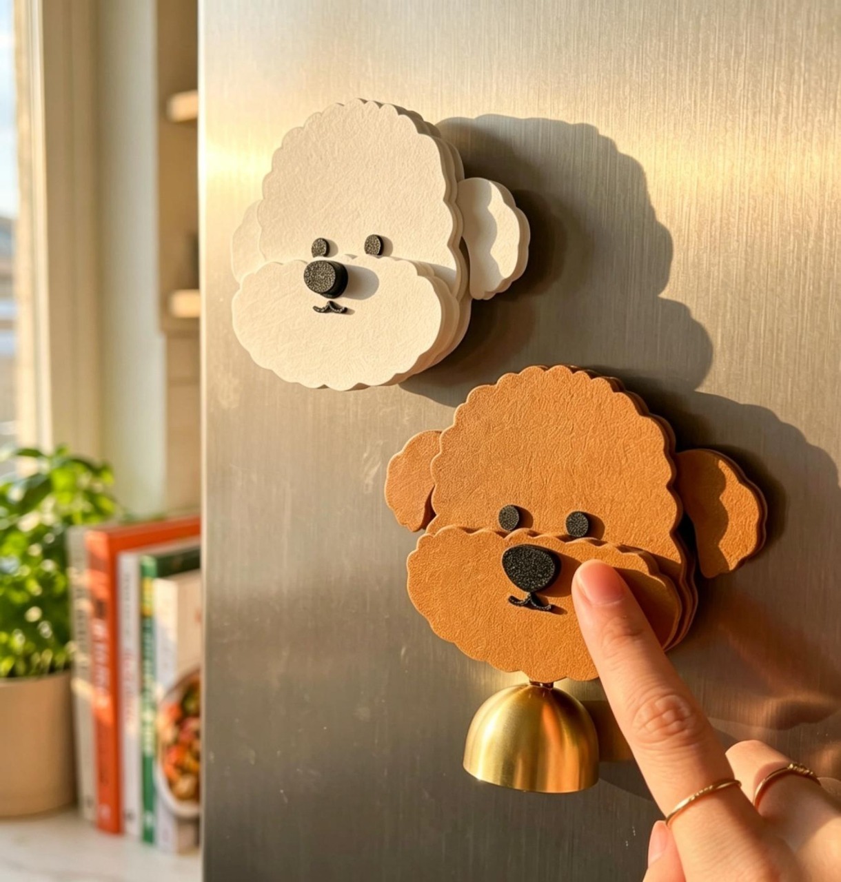 Custom Pet Photo 3D Fridge Magnet for Pet Lover - MyPhotoSocksAu