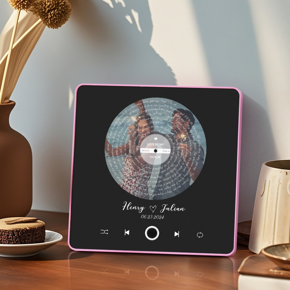 Custom Music Fridge Magnet Photo Sticker Christmas Tree Photo Sticker That Plays Music Without Cell Phone Christmas Gifts - MyPhotoSocksAu