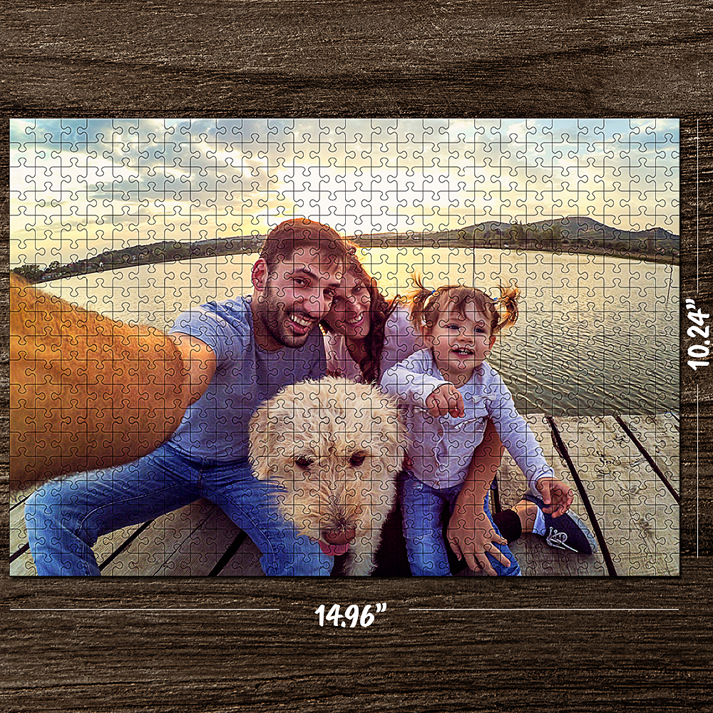 Custom Jigsaw Puzzle Gifts For Pet & Love & Family - 35-1000 pieces